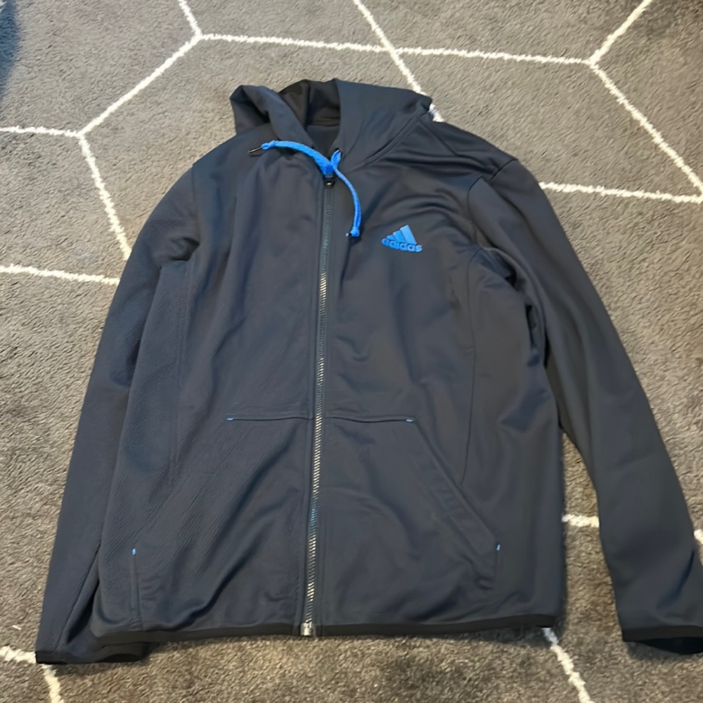Adidas Zip Up Lightweight Jacket